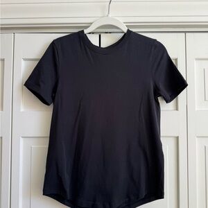 NWOT - Lululemon Black Pima Cotton T-Shirt